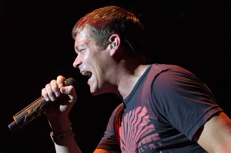 3 doors down lead singer - 3 Doors Down bass player Todd Harrell described this in our 2011 interview as the band's "Curve Ball" song - which tends to happen at least once on every record. Lead singer Brad Arnold came up with the lyrics about a younger man who gets picked up by an older woman, and ends up back at her house in an awkward situation when her husband arrives. 